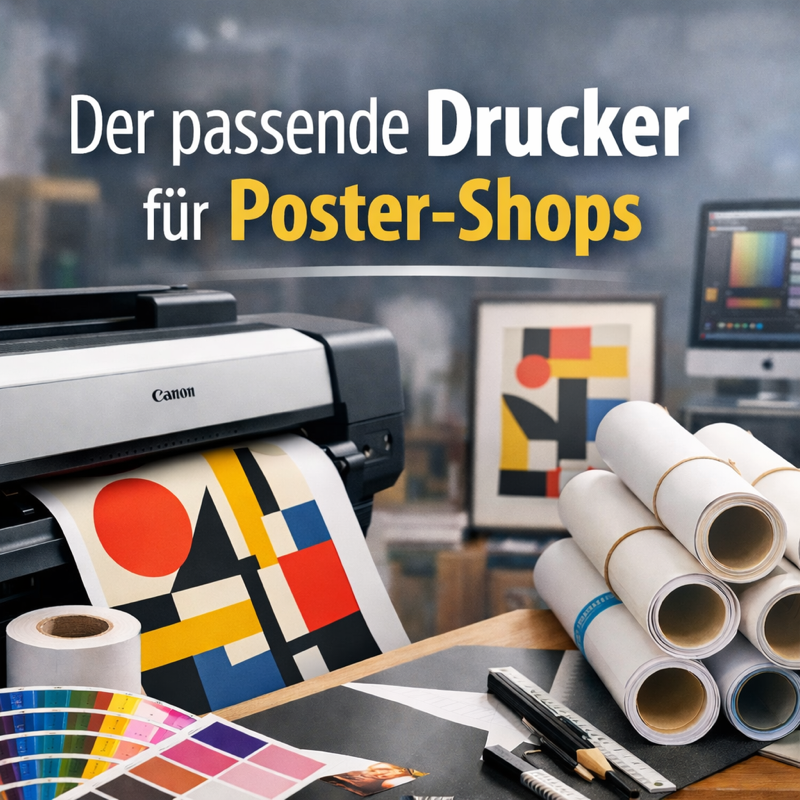 Der richtige Drucker für Poster-Shops: Einstieg, Wachstum und professionelle Produktion
