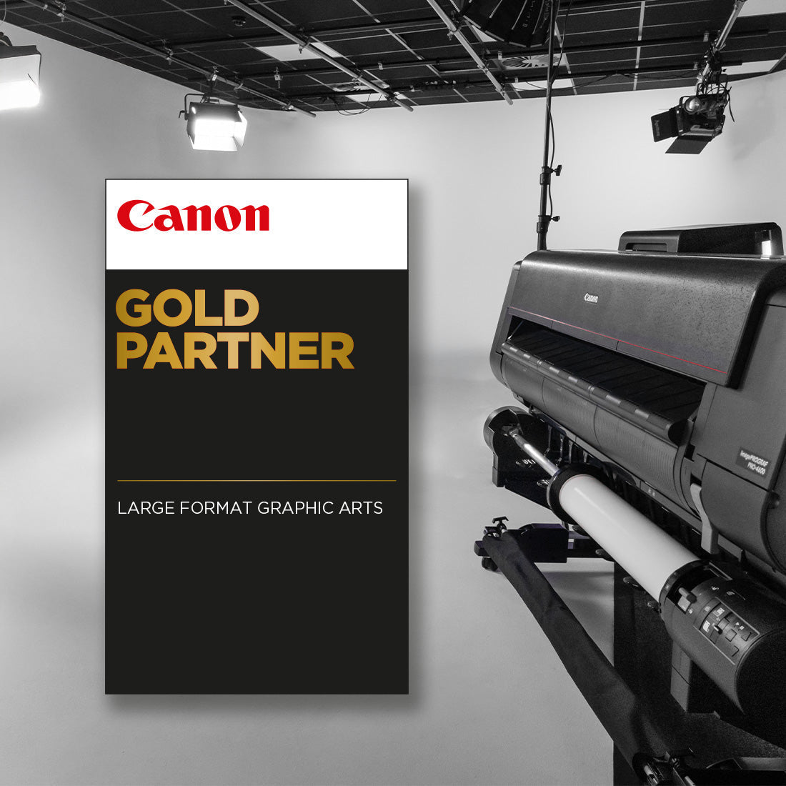 FineArt-Partner ist jetzt GOLD Partner von Canon im Bereich Large Format Graphic Arts