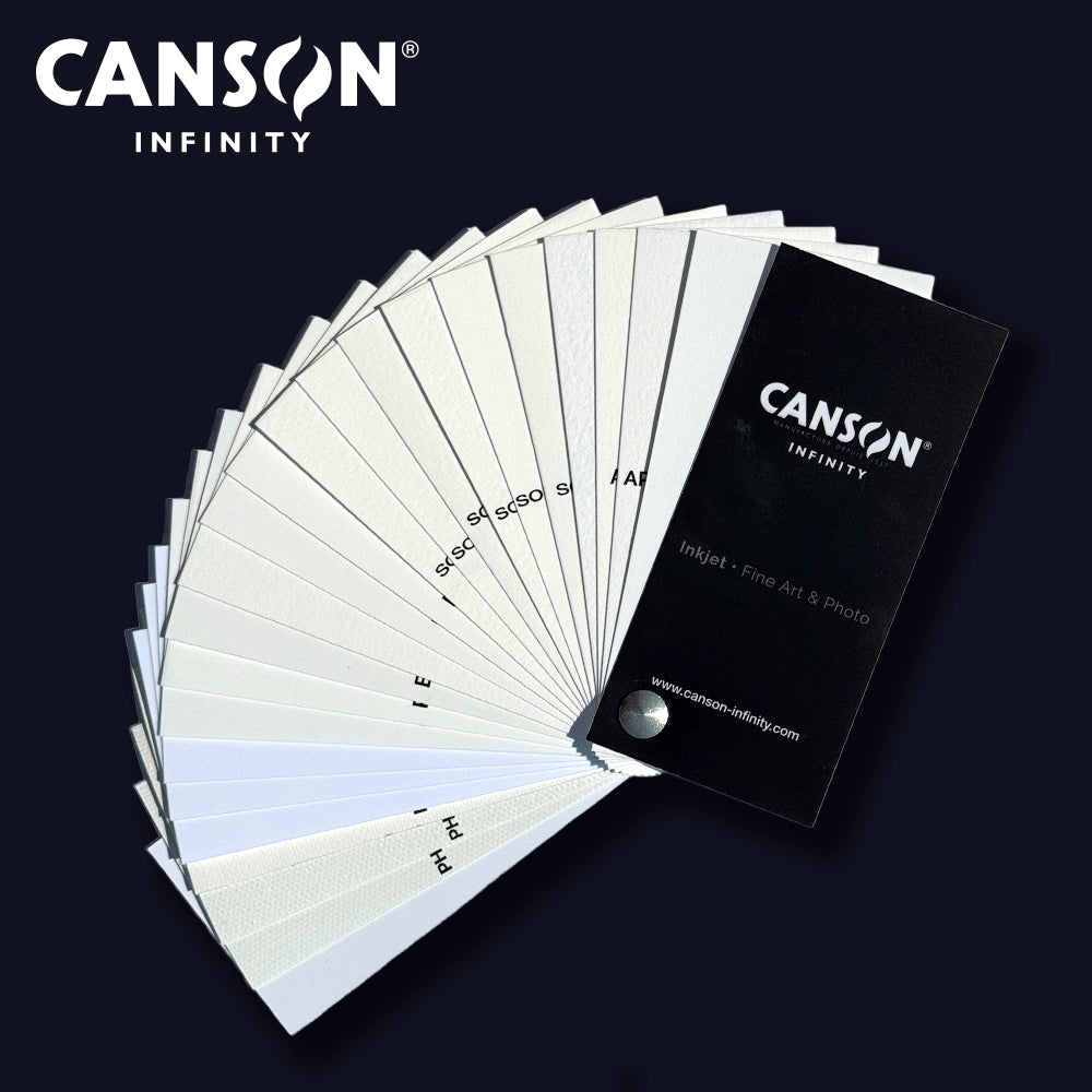 CANSON INFINITY - Musterfächer (Media-Sampler) 11x5cm