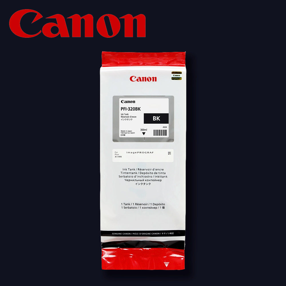CANON Tinte SCHWARZ (BK) für iPF TM-250/255/350/355 & GP-200/300