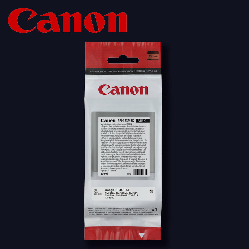 CANON Tinte MATT-SCHWARZ (MBK) für iPF TM-510, 515, 510M, 610, 615, 610M