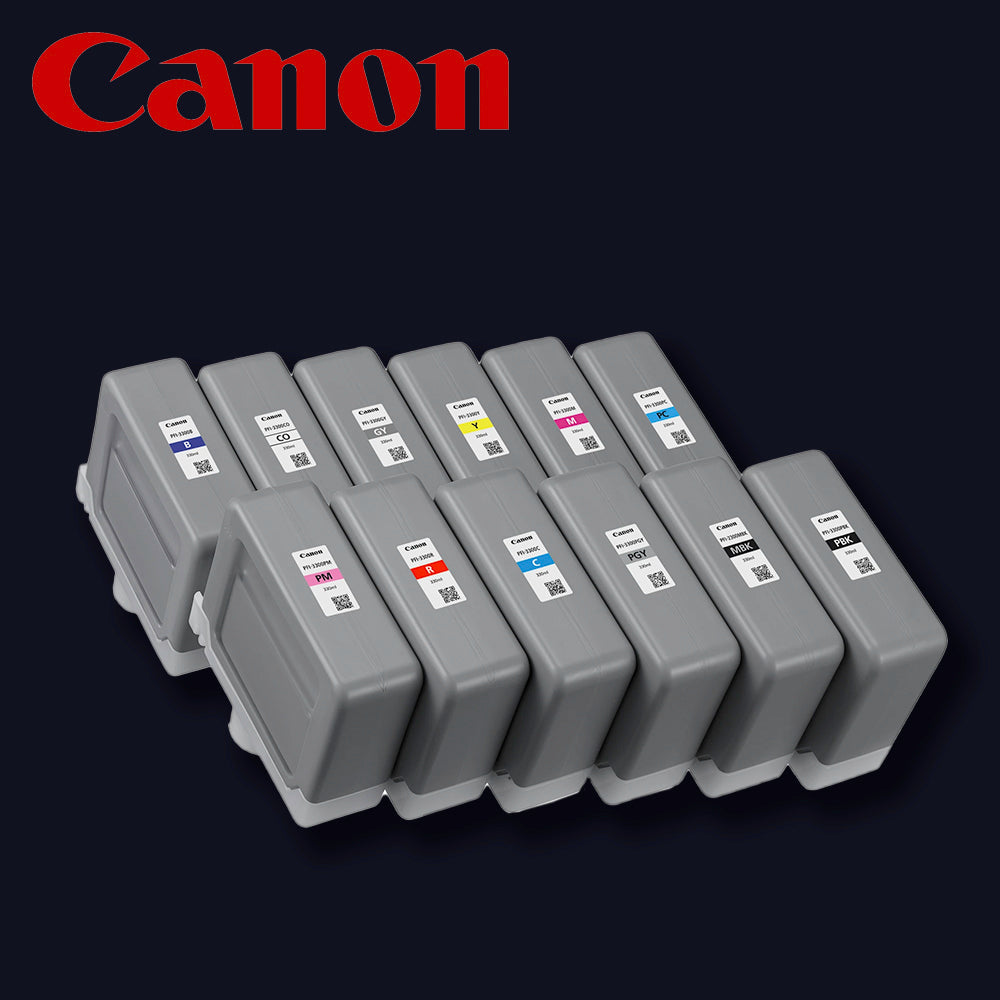 CANON Tinte kompletter Satz 12 Farben für iPF PRO-2600/4600/6600 Multipack