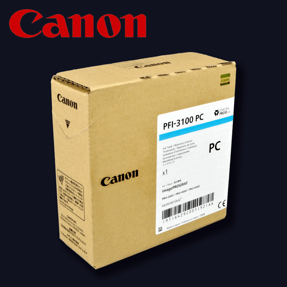 CANON Tinte Photo Cyan (PC) für iPF PRO-2600/4600/6600