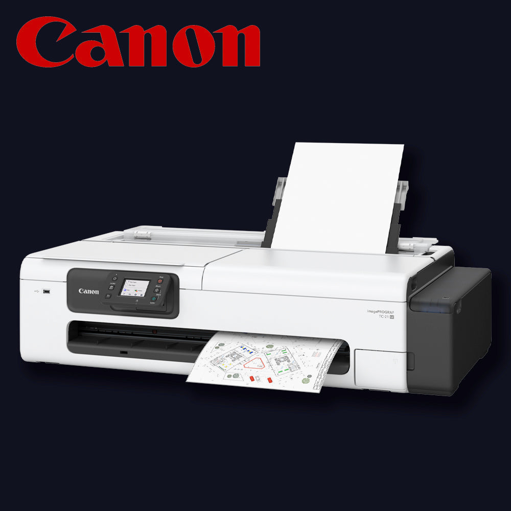CanonimagePROGRAFTC-21M mit offenem Blattware-Einzug