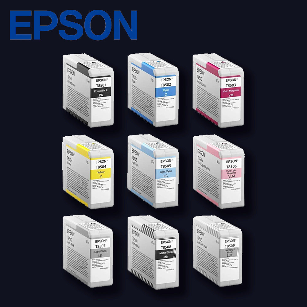EPSON T850 kompletter Satz 9 Farben für Surecolor SC-P800