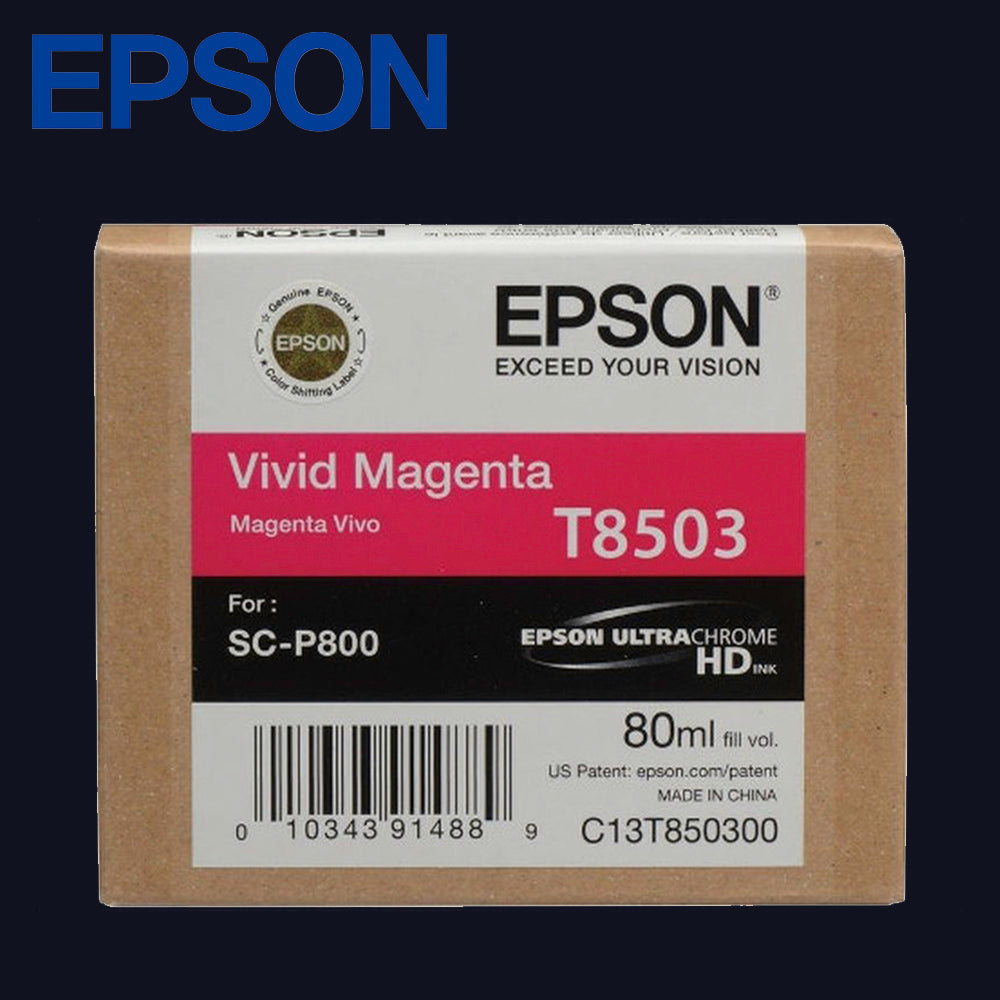 EPSON T8503 Tinte für SC-P800 Vivid Magenta 80ml