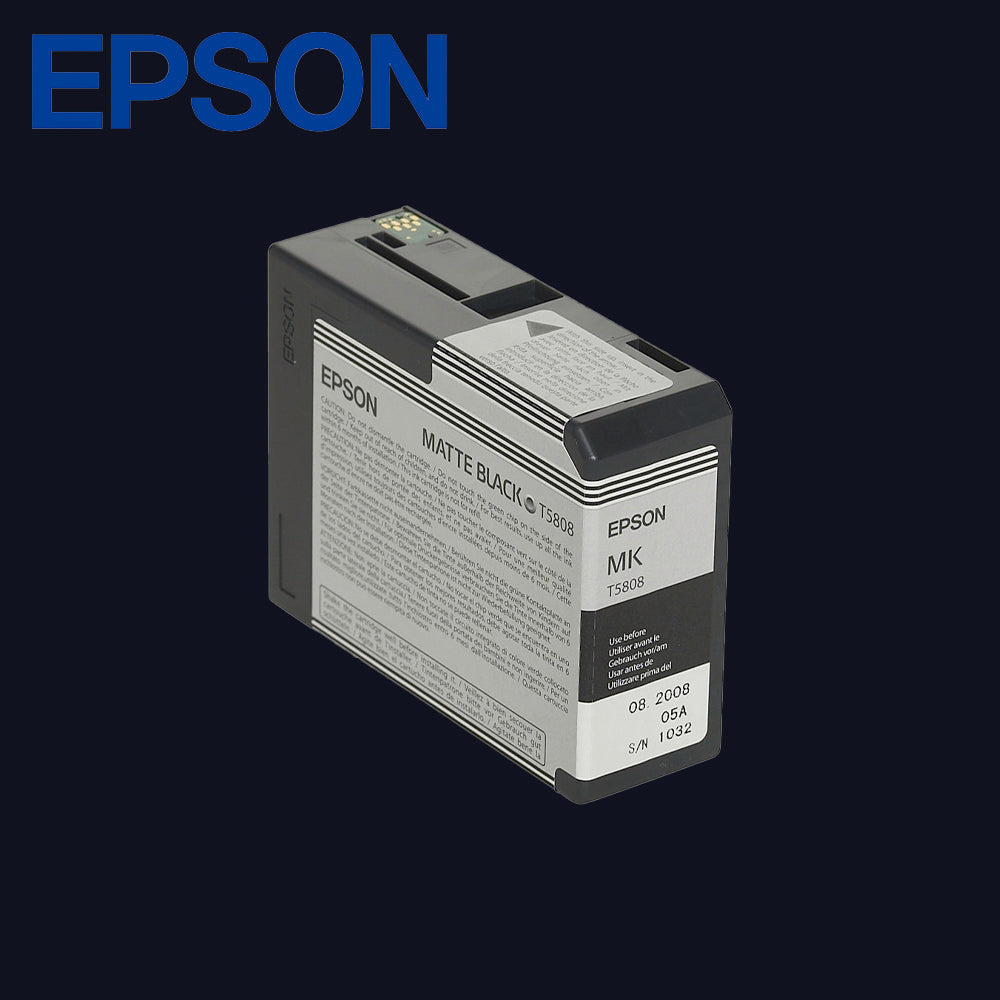 EPSON T5808 Tinte für Stylus Pro 3800/3880 Matt-Black 80ml