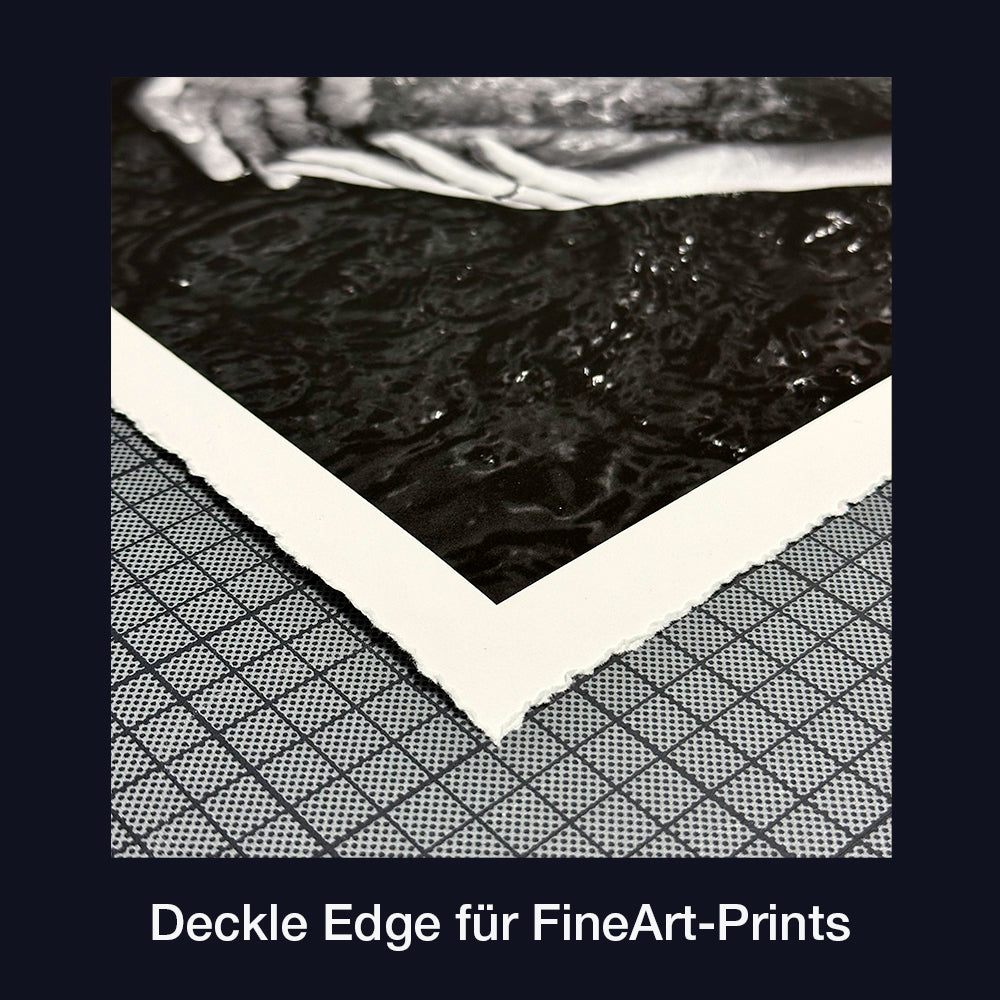 Printservice | 4-seitiger Büttenrand (Deckle-Edge) reißen