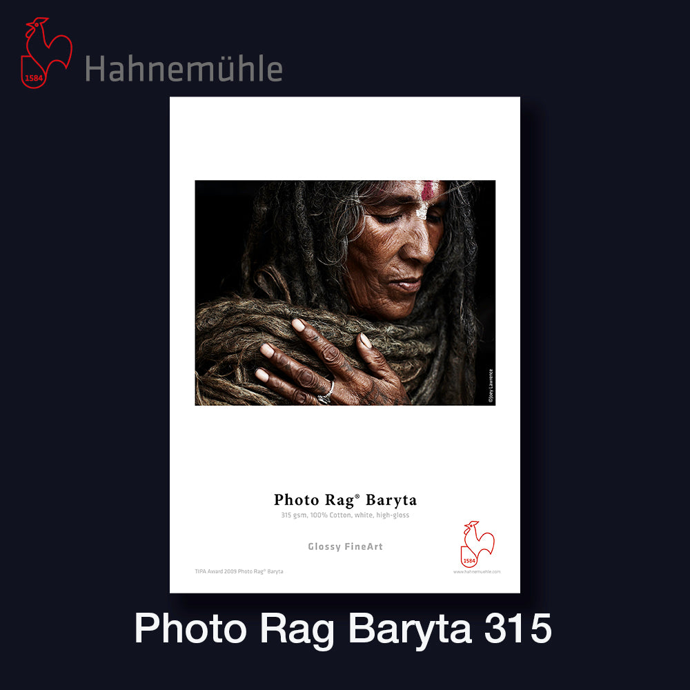 HAHNEMÜHLE Photo Rag Baryta 315 Photo Cards | 10x15cm 30 Blatt