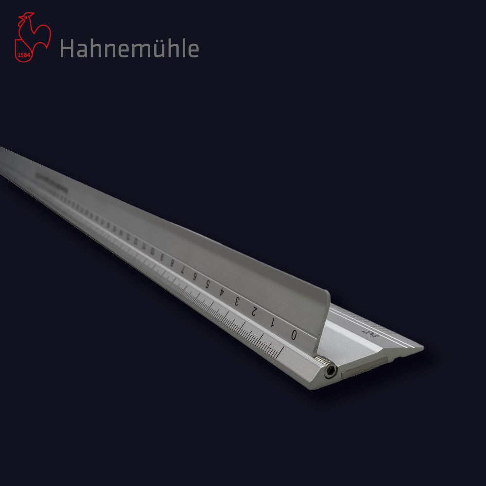 HAHNEMÜHLE Sicherheits-Schneidelineal 60cm (Aluminium)