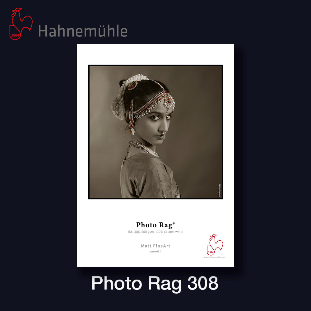 HAHNEMÜHLE Photo Rag 308 | A2 25 Blatt