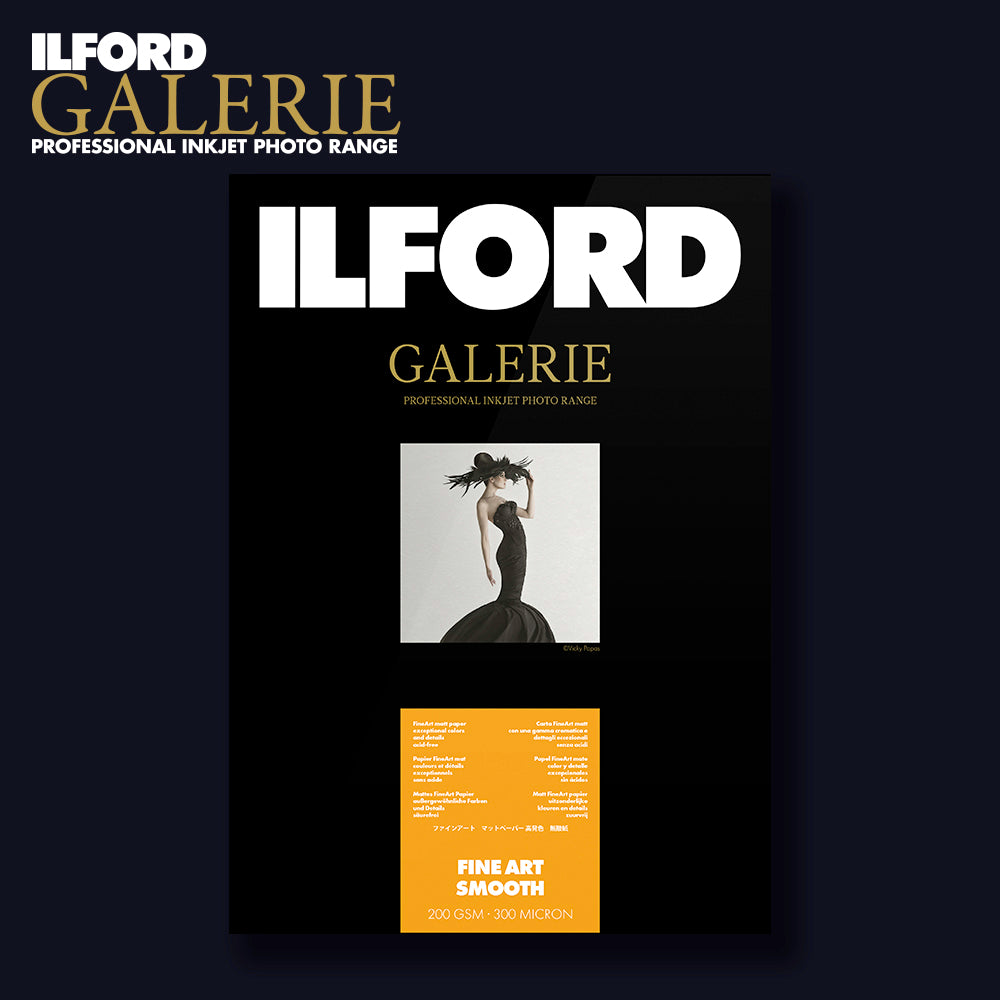 ILFORD GALERIE FineArt Smooth 200gsm | 10x15cm 50 Blatt
