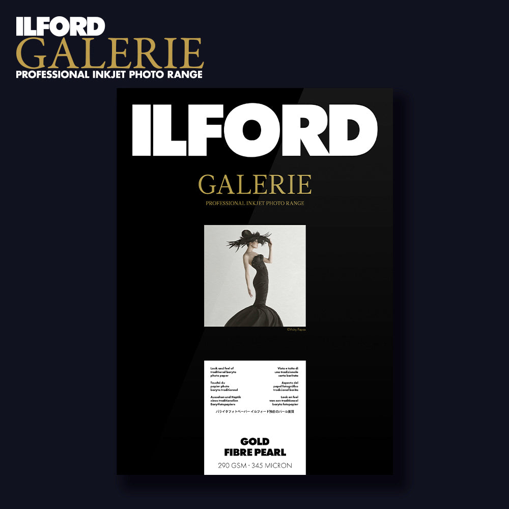 ILFORD GALERIE Gold Fibre Pearl 290gsm | 10x15cm 50 Blatt