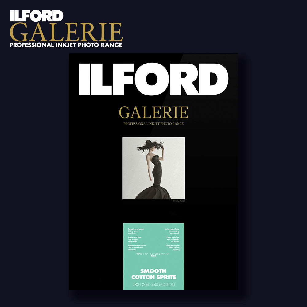 ILFORD GALERIE Smooth Cotton Sprite 280gsm | 10x15cm 50 Blatt