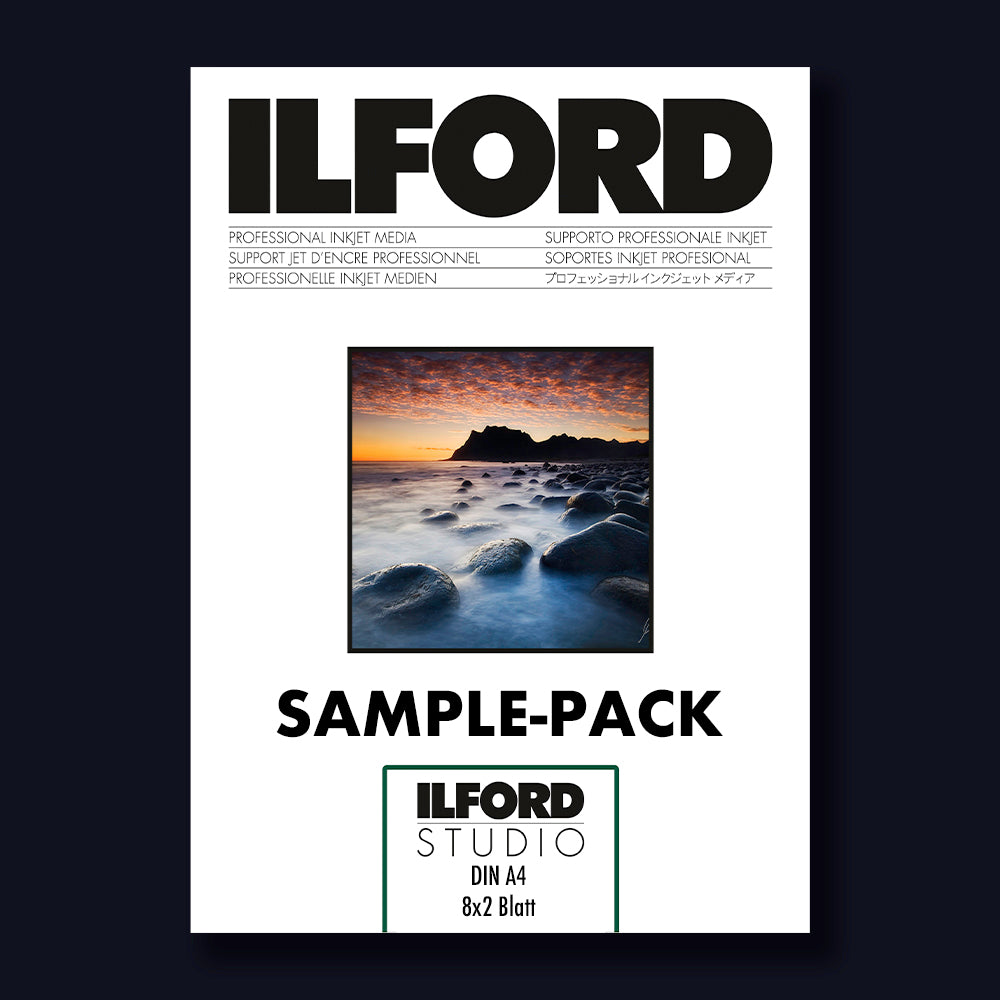 ILFORD STUDIO (Omnijet) Samplepack | A4 8x2 Blatt (16 Blatt)