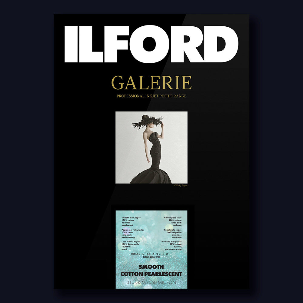 ILFORD GALERIE Smooth Cotton Pearlescent 310 | 10x15cm 50 Blatt