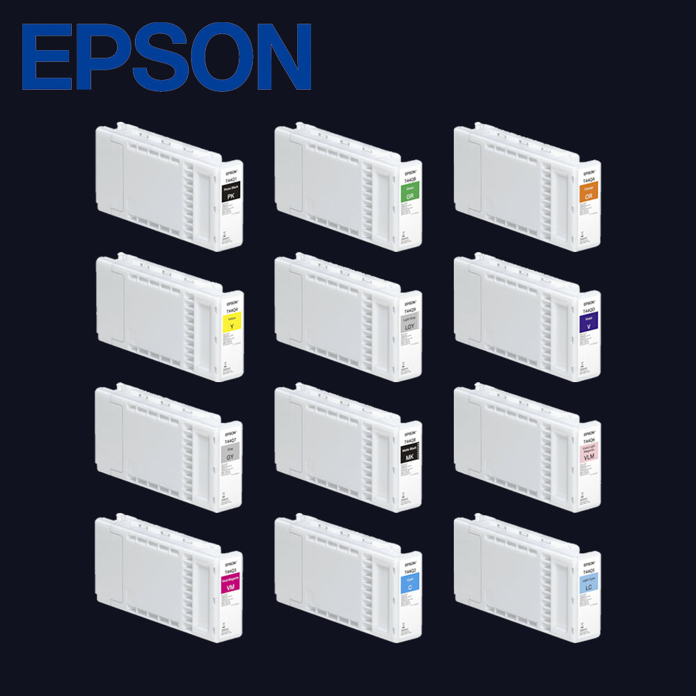 EPSON Tinte T44Q kompletter Satz 12x350ml SureColor SC-P7500/9500