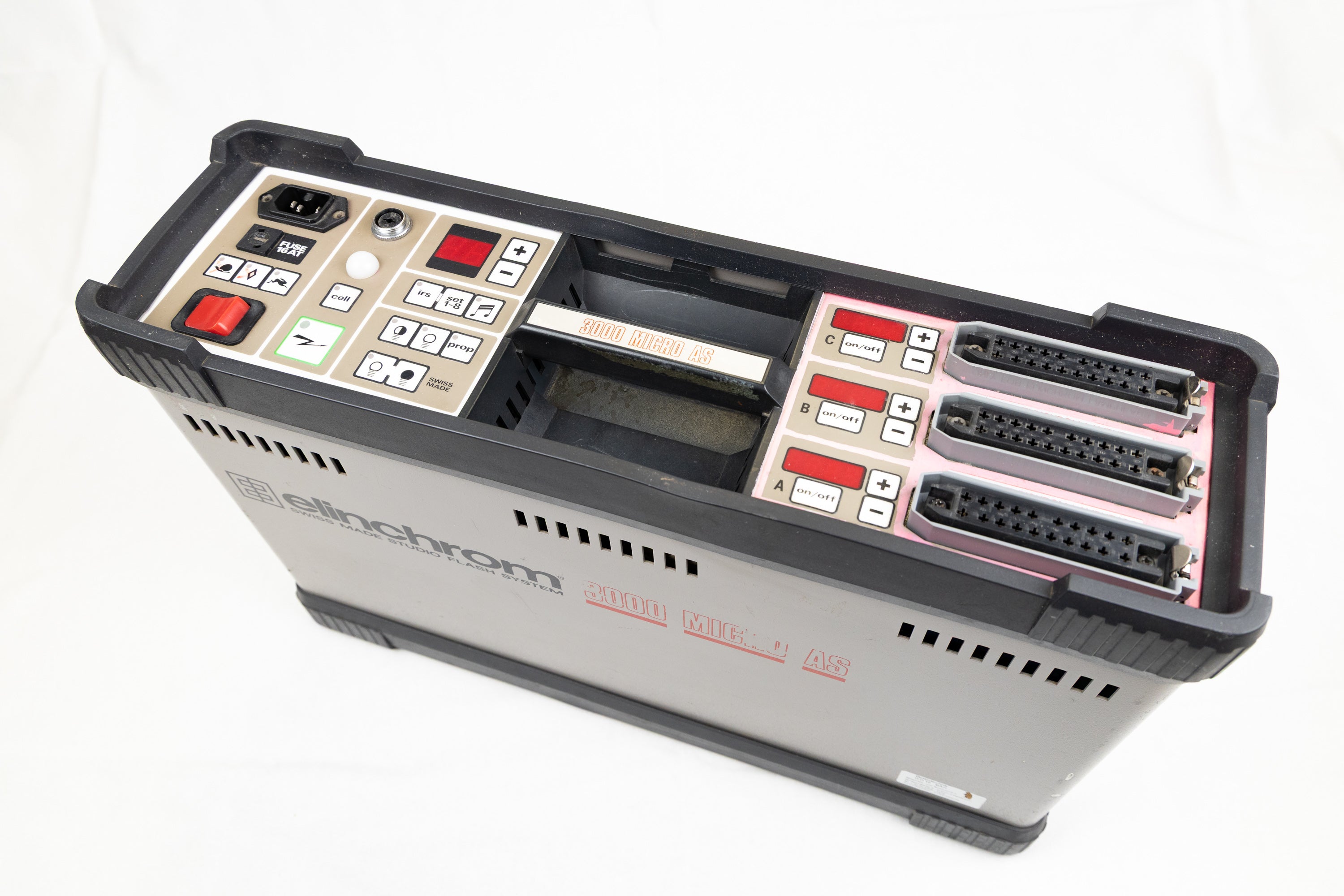 Elinchrom 3000 Micro AS P/X Blitzgenerator (2025/10 Service) leiser Lüfter| Secondhand