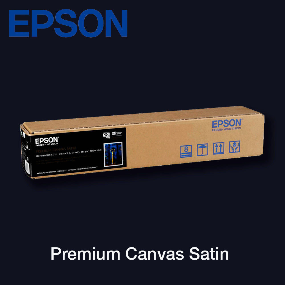 EPSON Premium Canvas Satin | Rolle 24" - 61cm x 12,2m