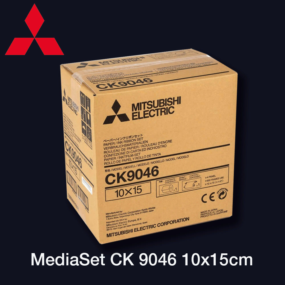 MITSUBISHI Mediaset CK 9046 10x15cm (4x6inch) für 600 Bilder