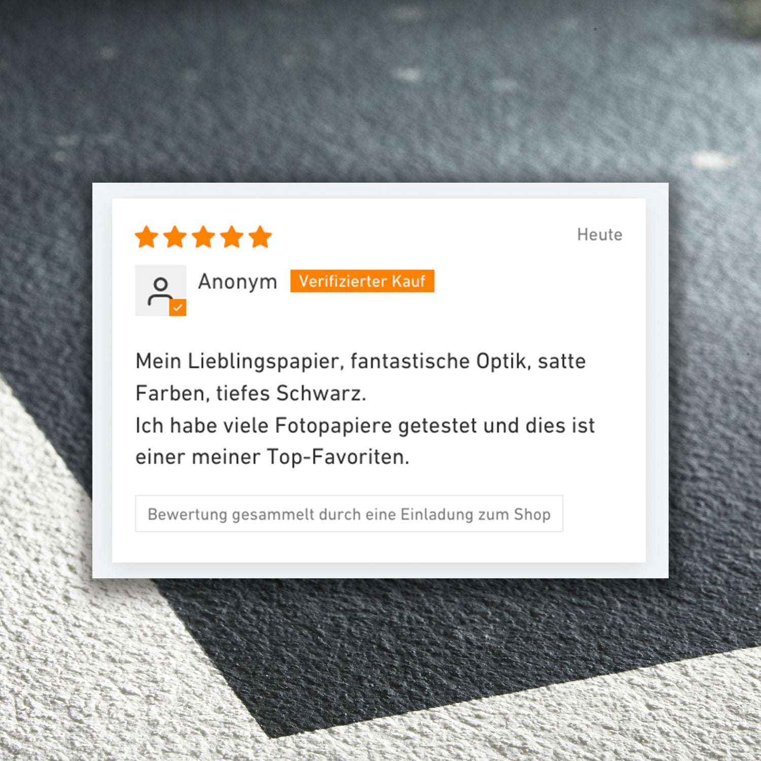 Neue Funktion: Validierte Kundenbewertungen für Produkte