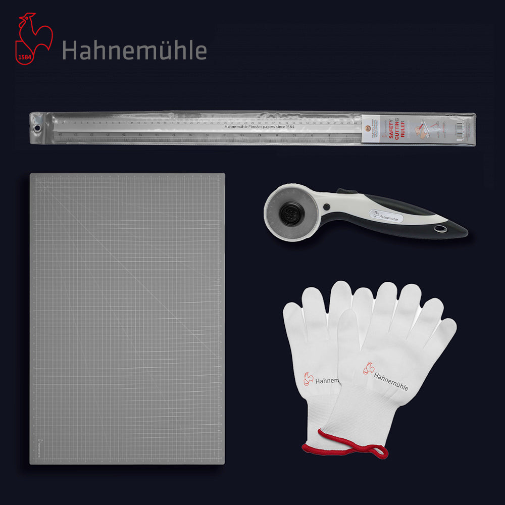 Exklusives Schneideset für FineArt-Papiere | Hahnemühle Werkzeuge im Komplettpaket