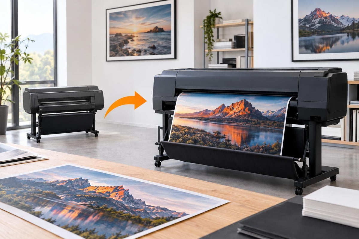Canon imagePROGRAF Trade-In: Die Aktion bis Ende 2026 | Bis zu 1500€ sparen!