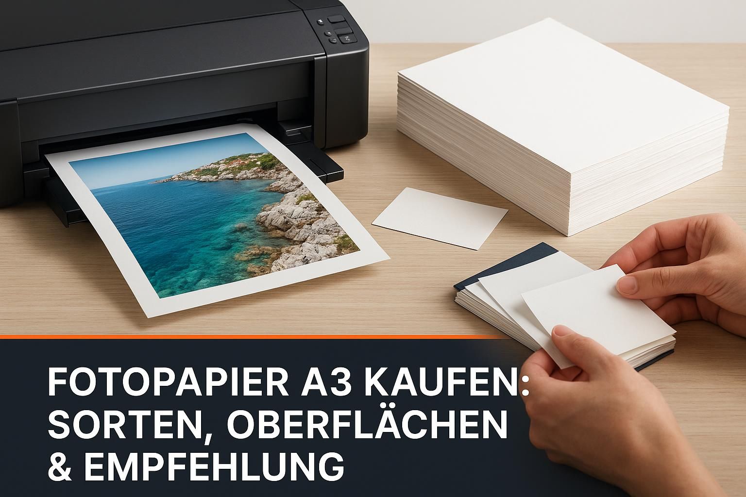 Fotopapier A3 kaufen: Sorten, Oberflächen & Empfehlung