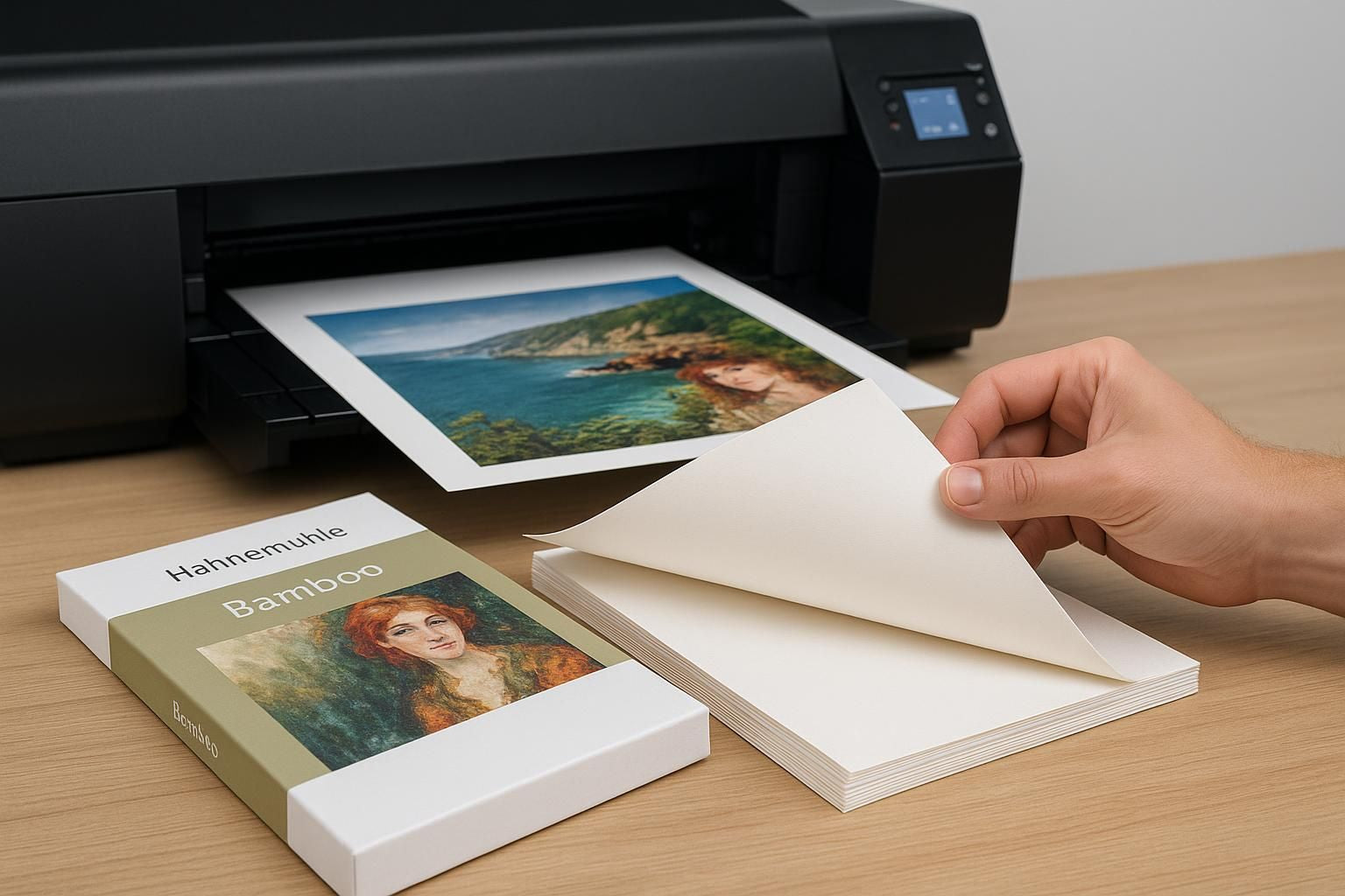 Hahnemühle Bamboo 290: Naturfaser-Fotopapier & kaufen