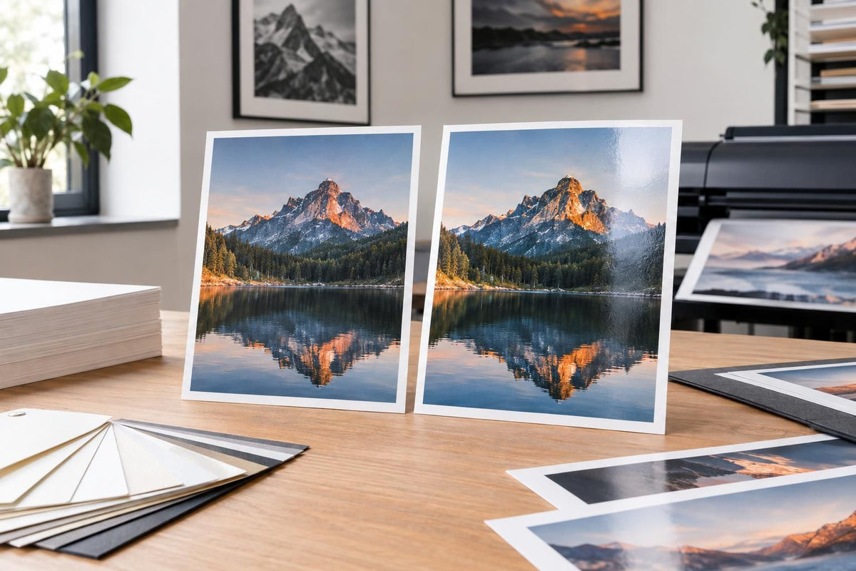 Matt oder glänzend? Das richtige Fotopapier wählen