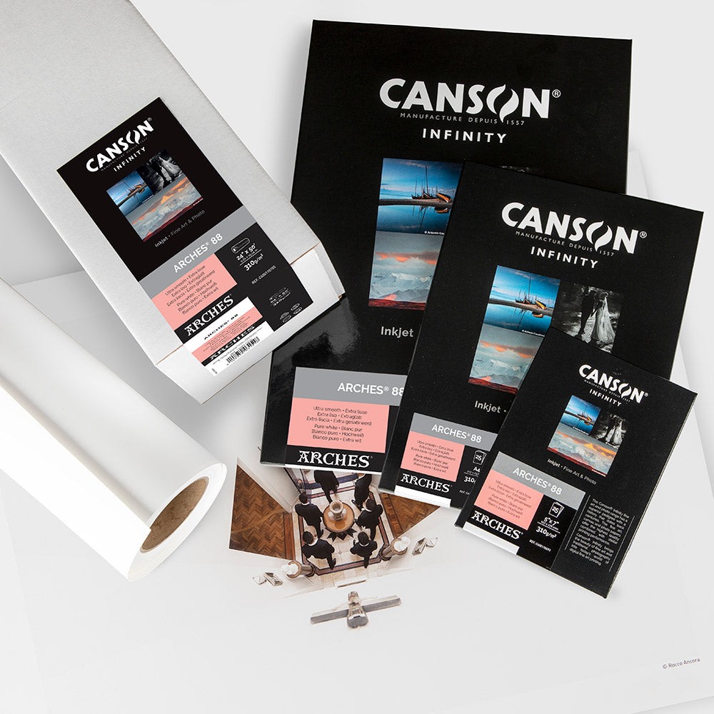 CANSON INFINITY - ARCHES 88 Rag Pure White 310