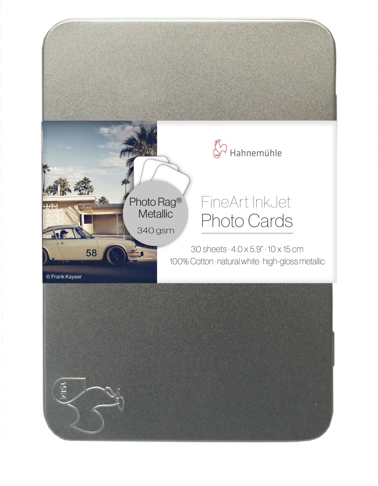 HAHNEMÜHLE Photo Rag Metallic 340 Photo Cards | 10x15cm 30 Blatt