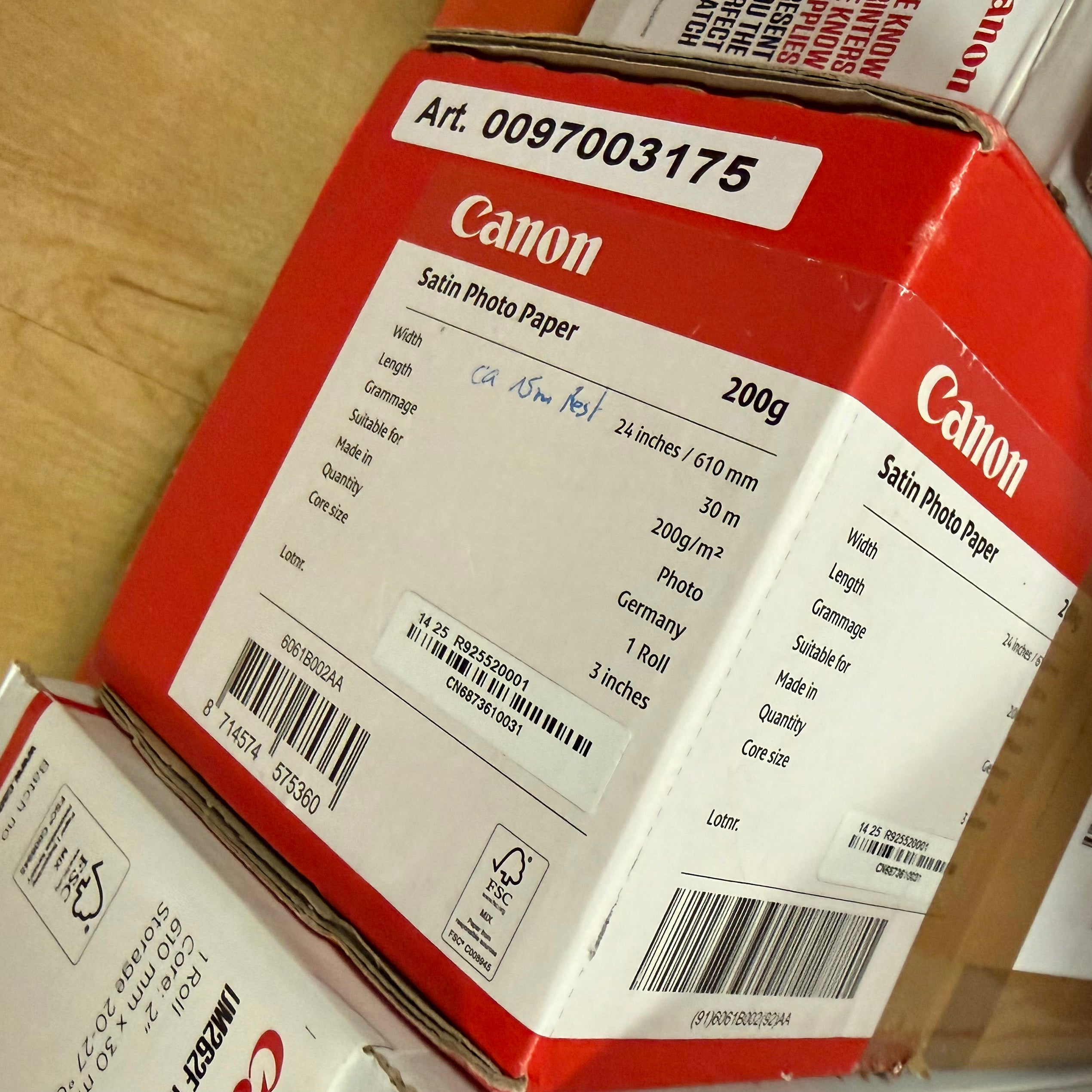 CANON Satin Photo Paper 200 g/m² (6061B)