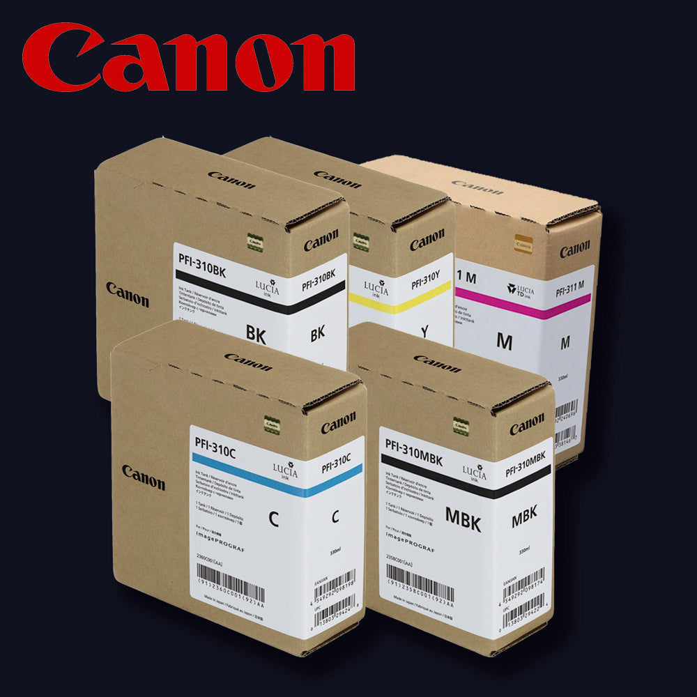 CANON Tinte kompletter Satz 5 Farben für iPF TX3200/4200 Multipack
