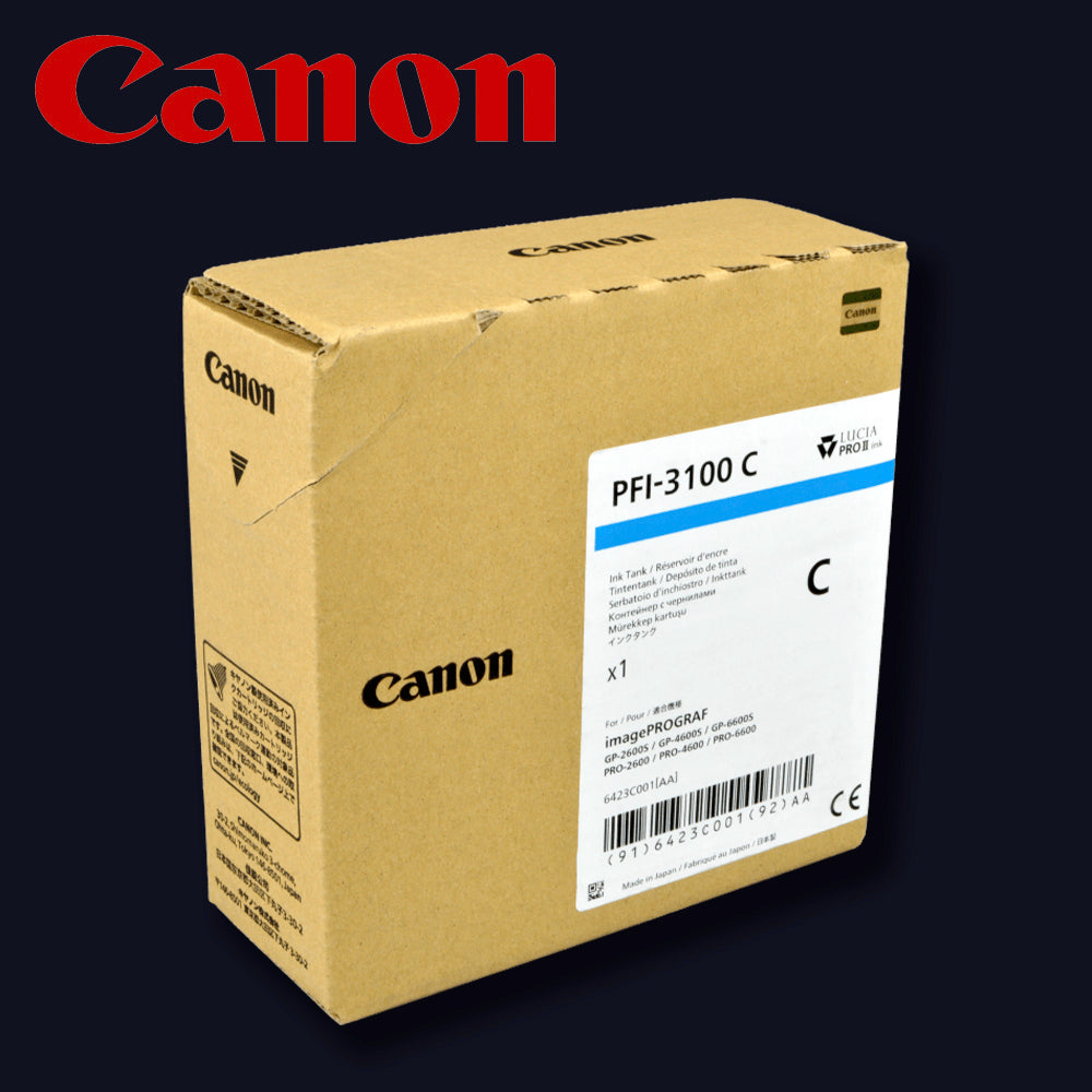 CANON Tinte Cyan (C) für iPF PRO-2600/4600/6600 & GP-2600S/4600S/6600S