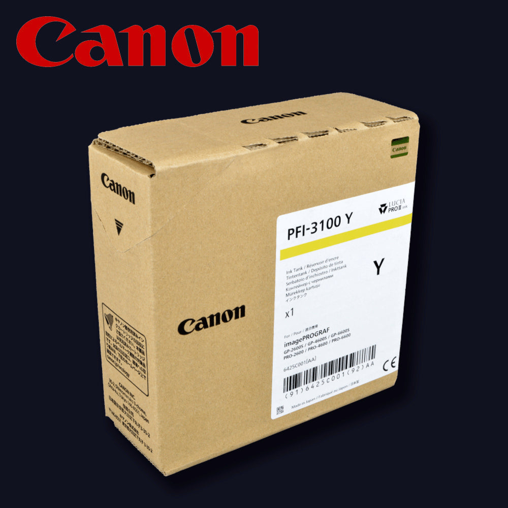 CANON Tinte Gelb (Y) für iPF PRO-2600/4600/6600 & GP-2600S/4600S/6600S