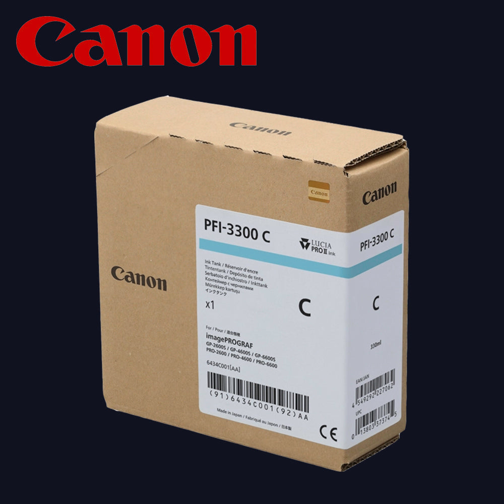 CANON Tinte Cyan (C) für iPF PRO-2600/4600/6600 & GP-2600S/4600S/6600S