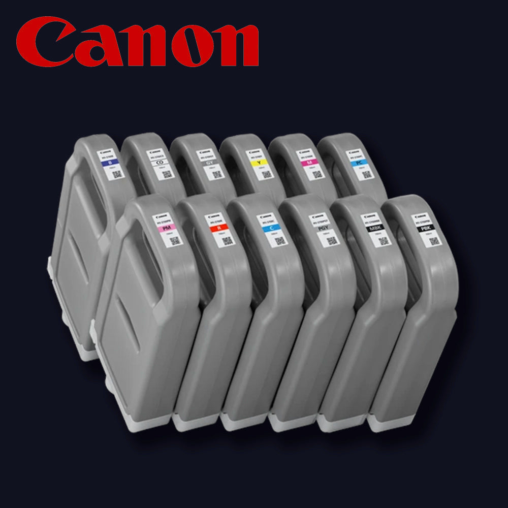 CANON Tinte kompletter Satz 12 Farben für iPF PRO-2600/4600/6600 Multipack