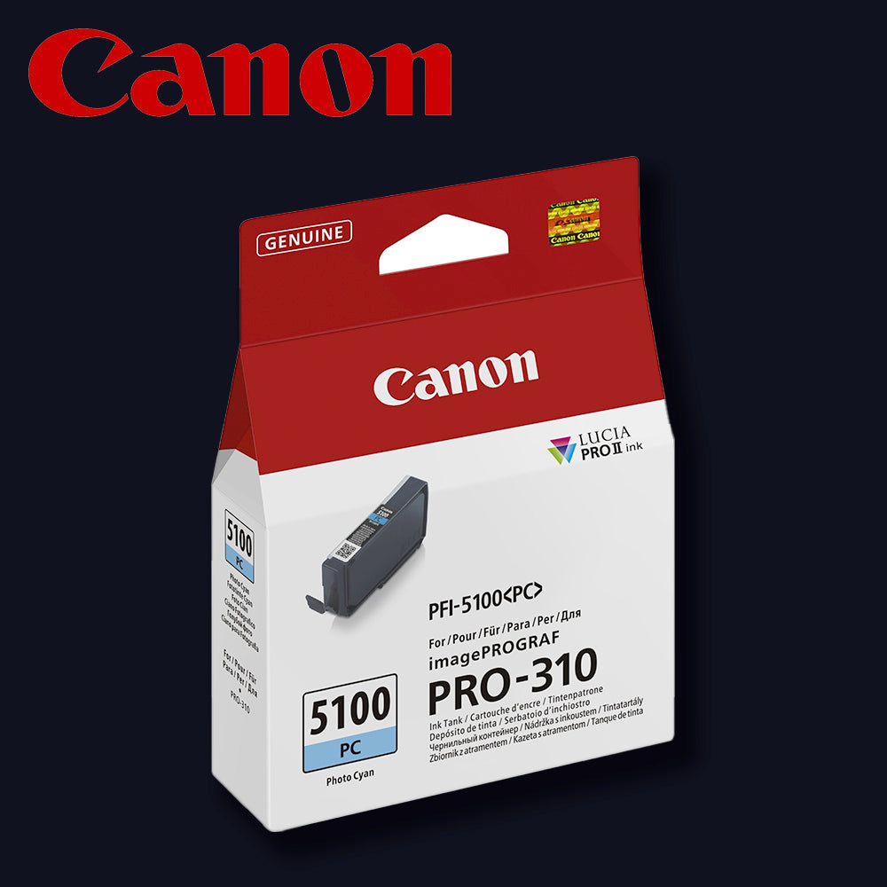 CANON Tinte PFI-5100PC Photocyan für ImagePROGRAF PRO-310