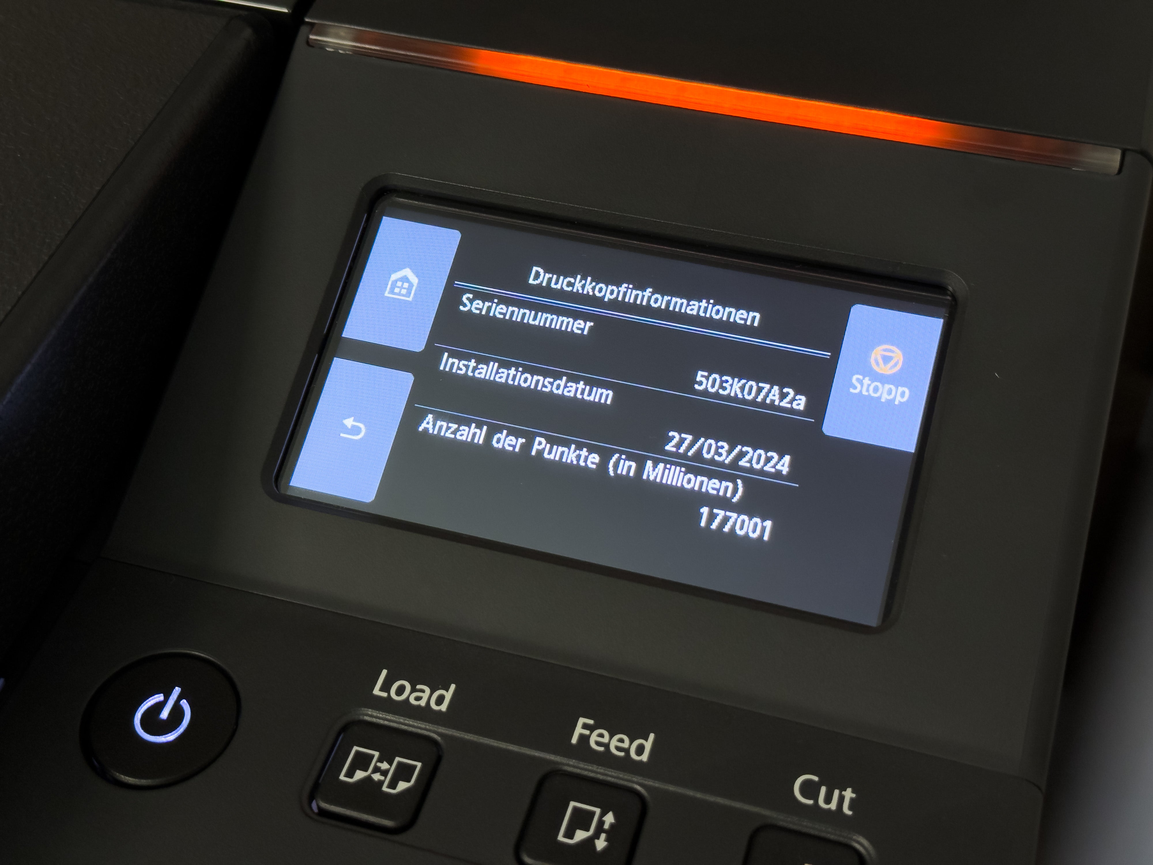 Demogerät: CANON imagePROGRAF Pro-4600  inkl. 2. Rolleneinheit RU-43, neue Tinten