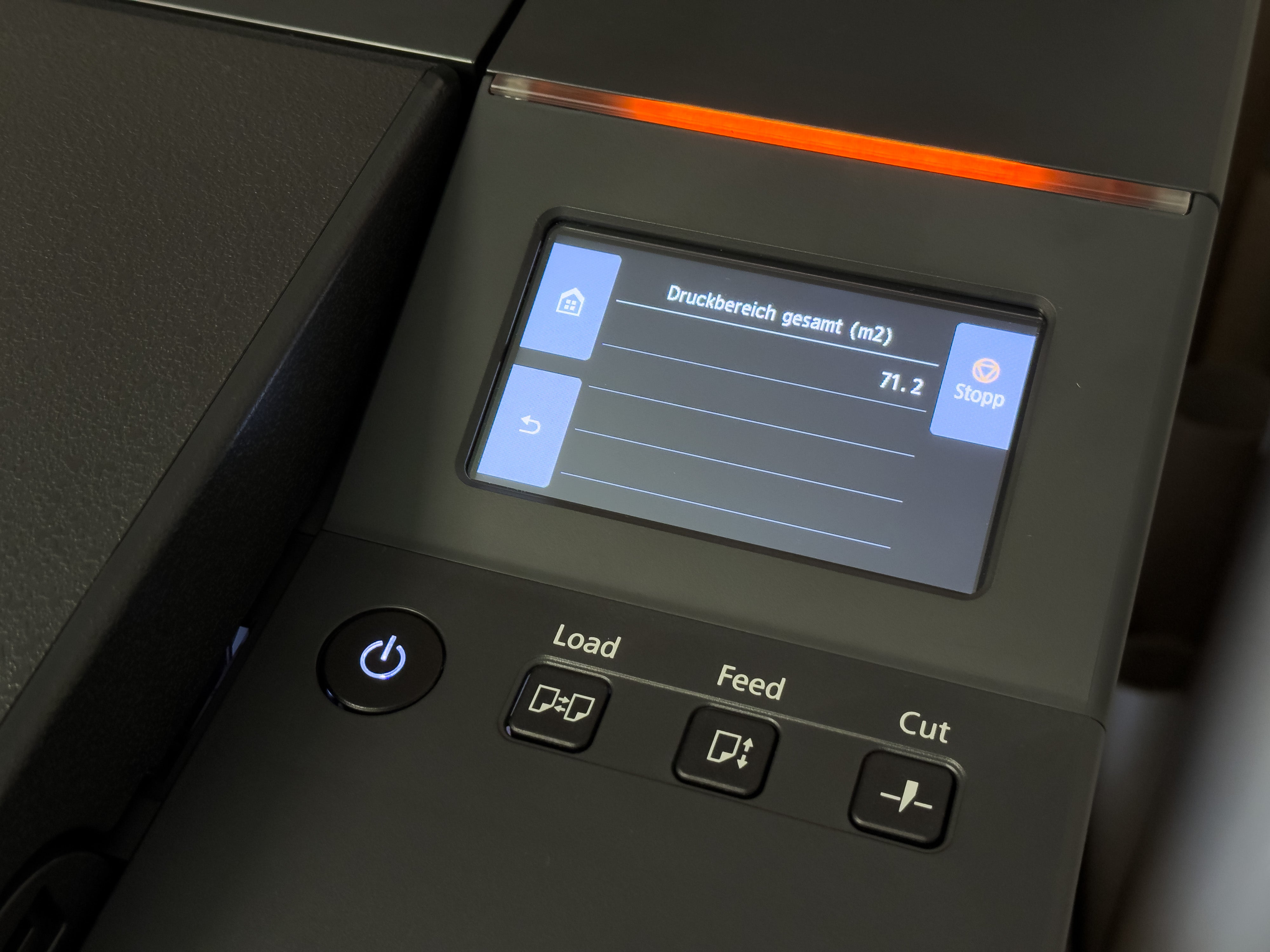 Demogerät: CANON imagePROGRAF Pro-4600  inkl. 2. Rolleneinheit RU-43, neue Tinten