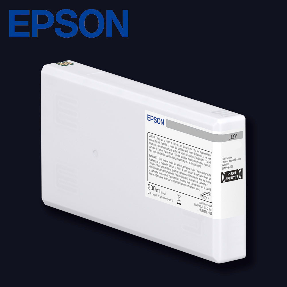 EPSON Tinte Light Gray 200ml für SC-P5300 (T55W900)