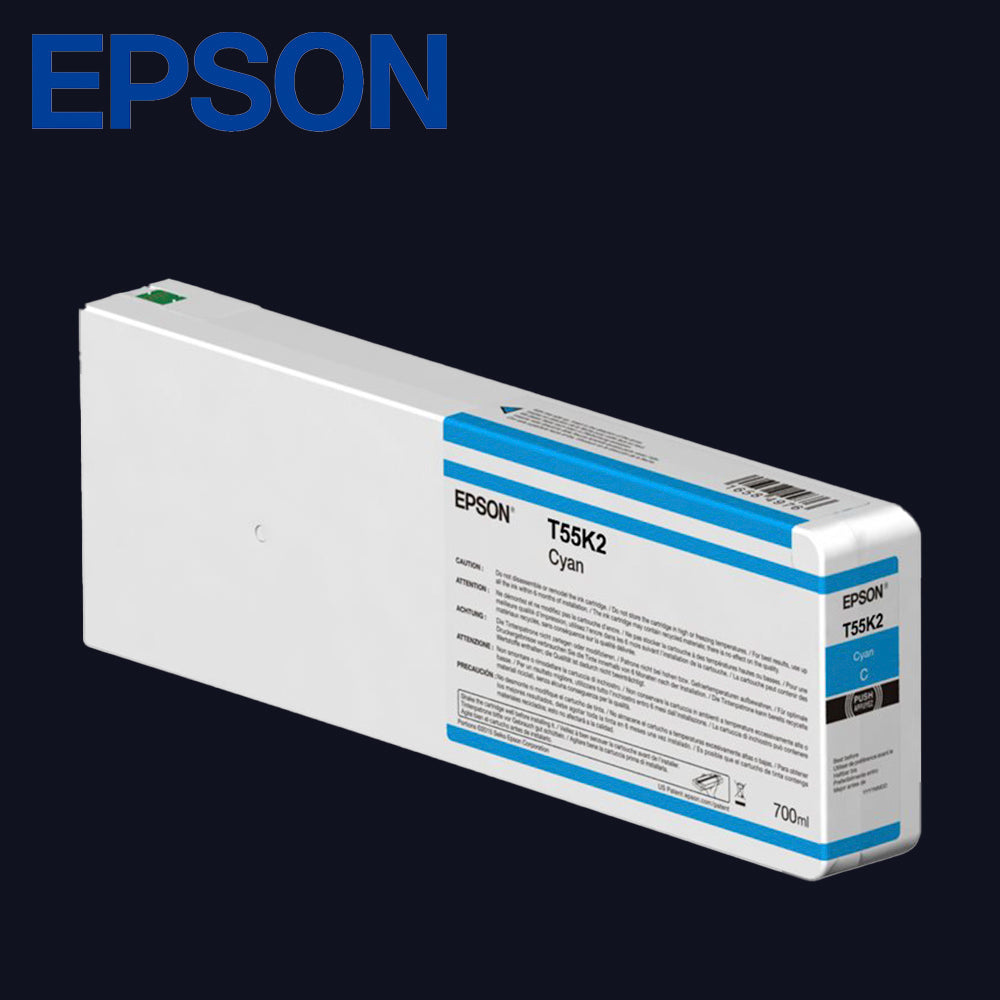 EPSON T55K2 Cyan 700ml für SC-P6000/7000/8000/9000