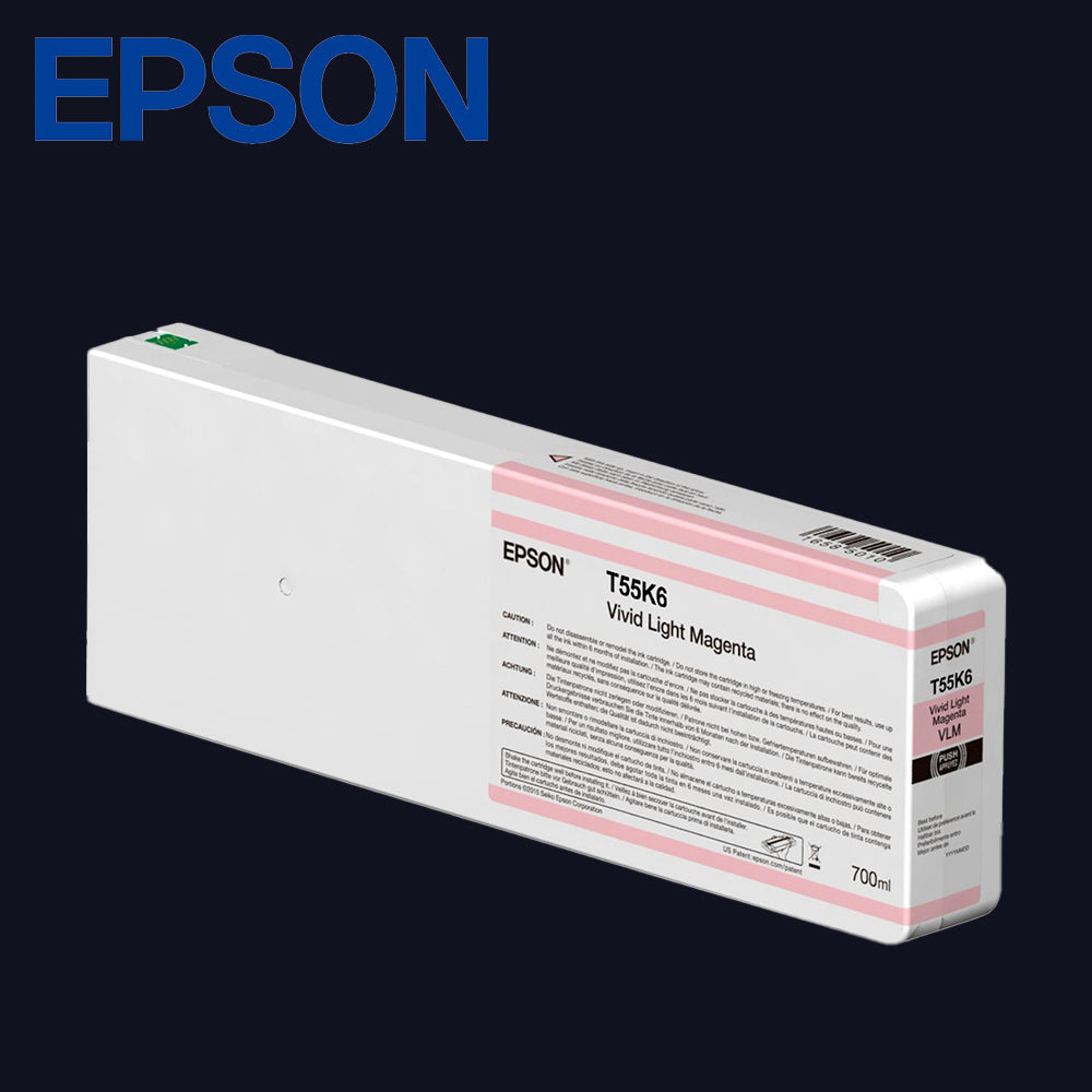 EPSON T55K6 Vivid Light Magenta 700ml für SC-P6000/7000/8000/9000