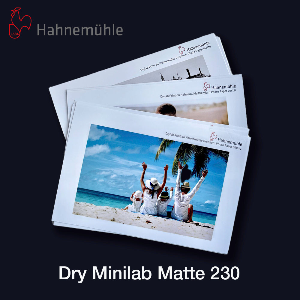 HAHNEMÜHLE Dry Minilab Matte | 6" - 152mm x 60 m (2x Rollen)