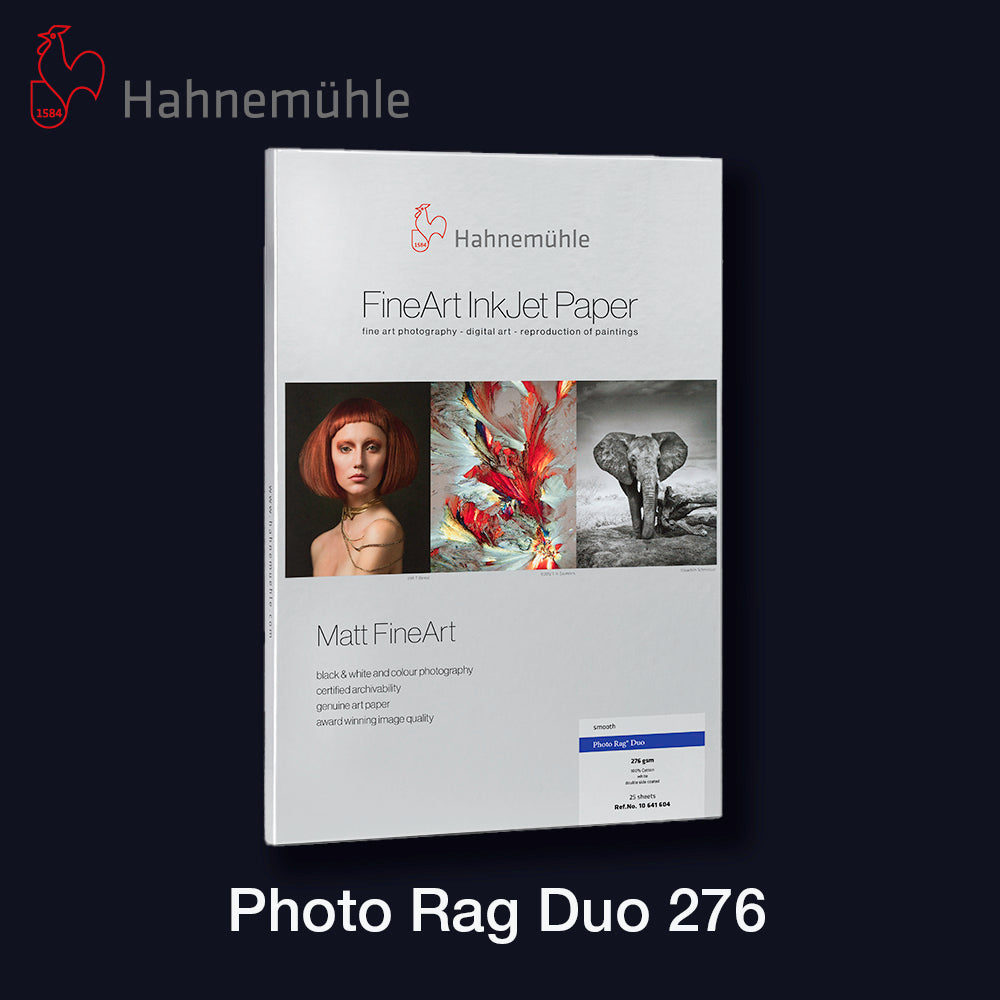 HAHNEMÜHLE Photo Rag Duo 276 | A3+ 25 Blatt