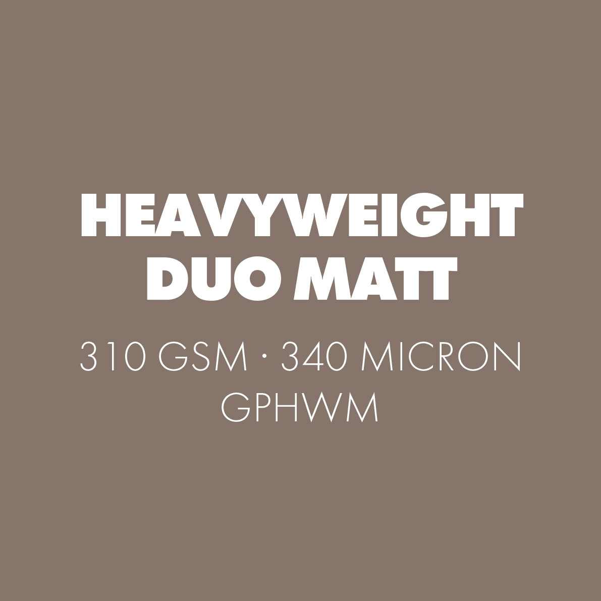 ILFORD GALERIE Heavyweight Duo Matt 310gsm | A4 25 Blatt