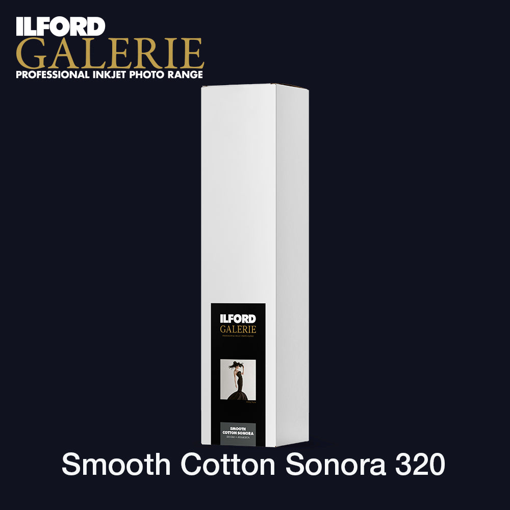 ILFORD GALERIE Smooth Cotton Sonora 320gsm | 36" - 91,4cm x 15m