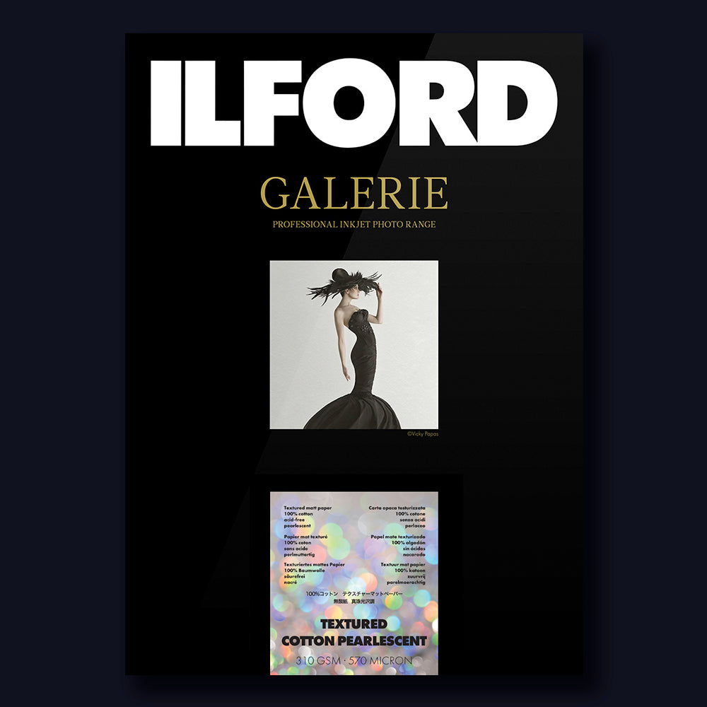 ILFORD GALERIE Textured Cotton Pearlescent 310 | 10x15cm 50 Blatt