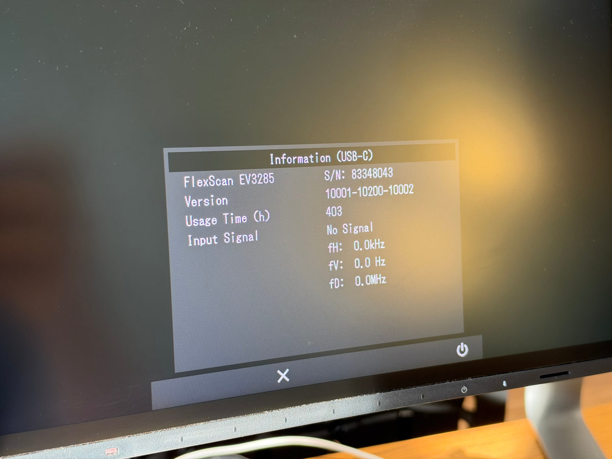DEMOGERÄT | EIZO EV3285 FlexScan (31,5") 4K 3.840 × 2.160px USB-C